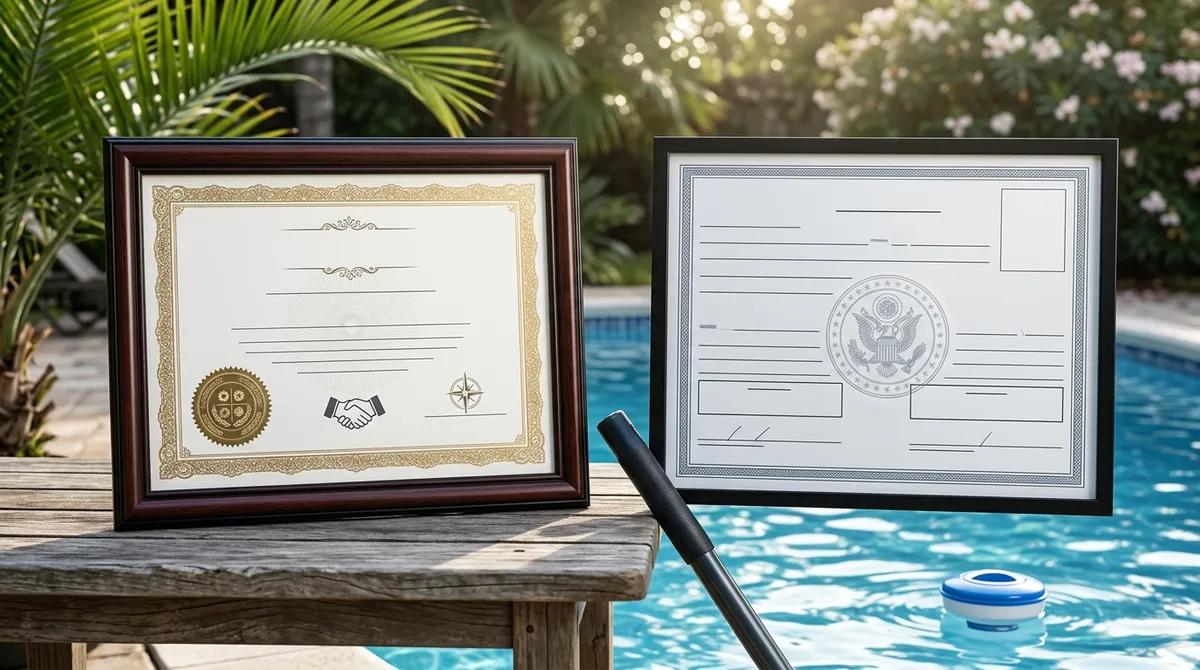 licensed pool service
