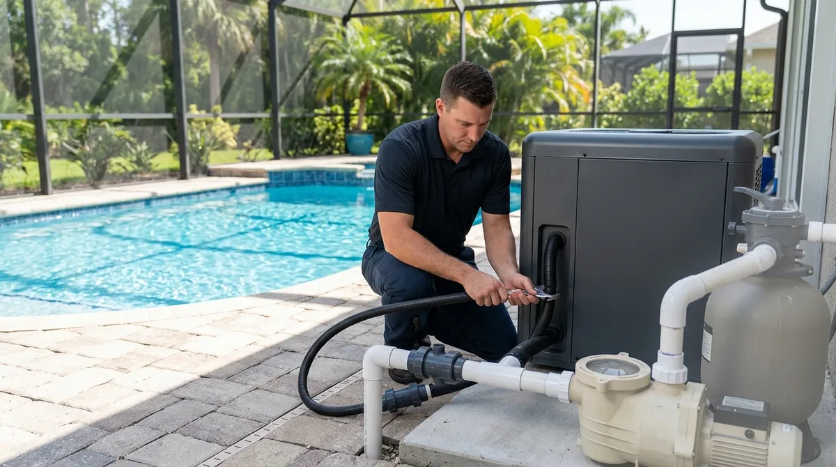 pool heater installation near me