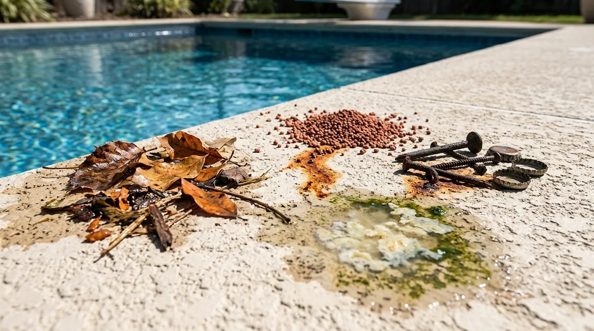 pool stain removal