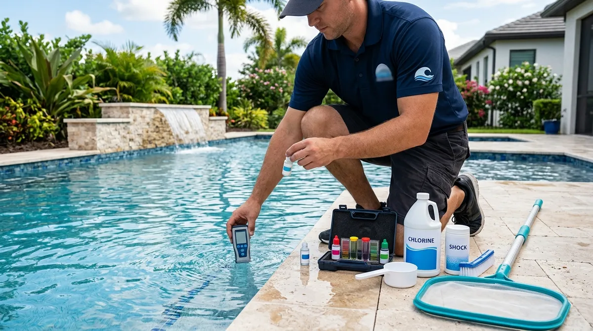 pool chemical service