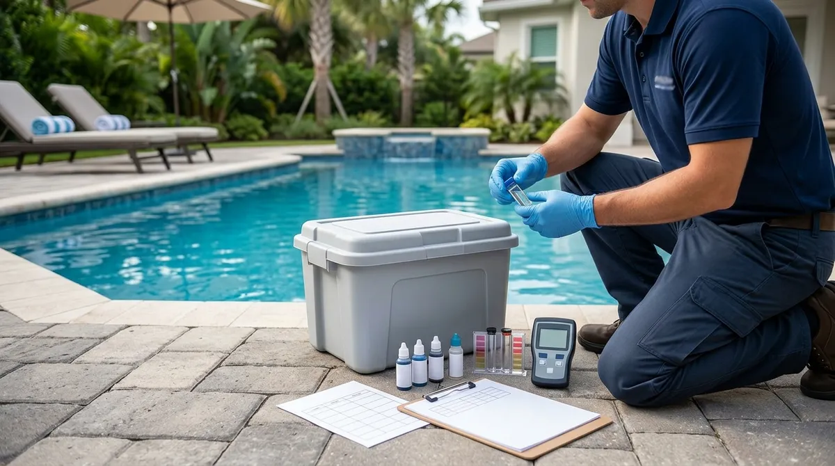 pool chemical service