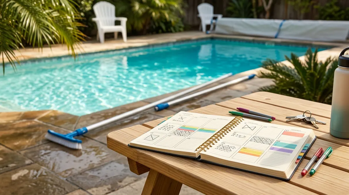 schedule pool cleaning