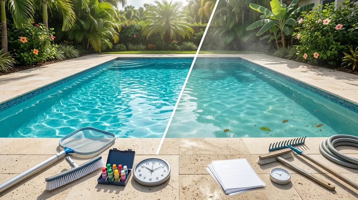 DIY Pool Cleaning Schedule vs. Pro Service: Which Wins?