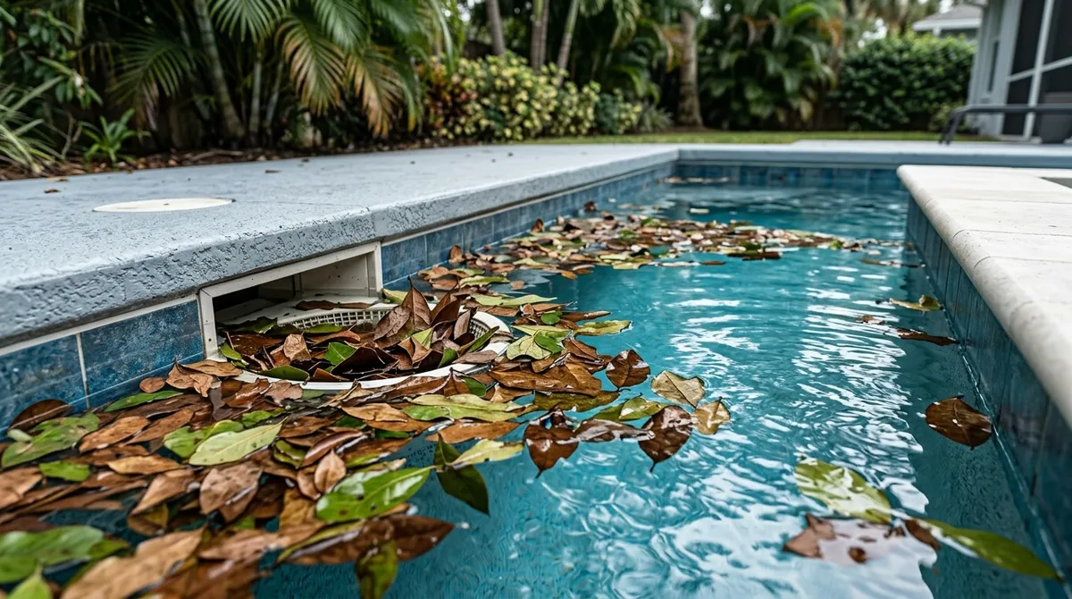 pool leaf removal