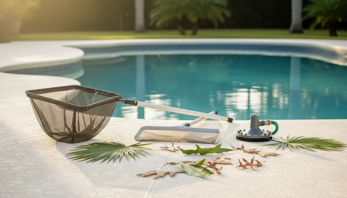 pool leaf removal
