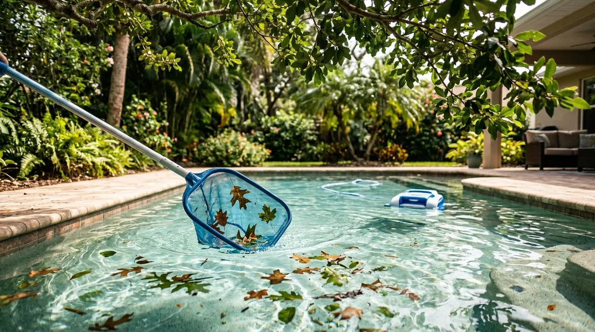 9 Pool Leaf Removal Tips Every Tampa Owner Needs