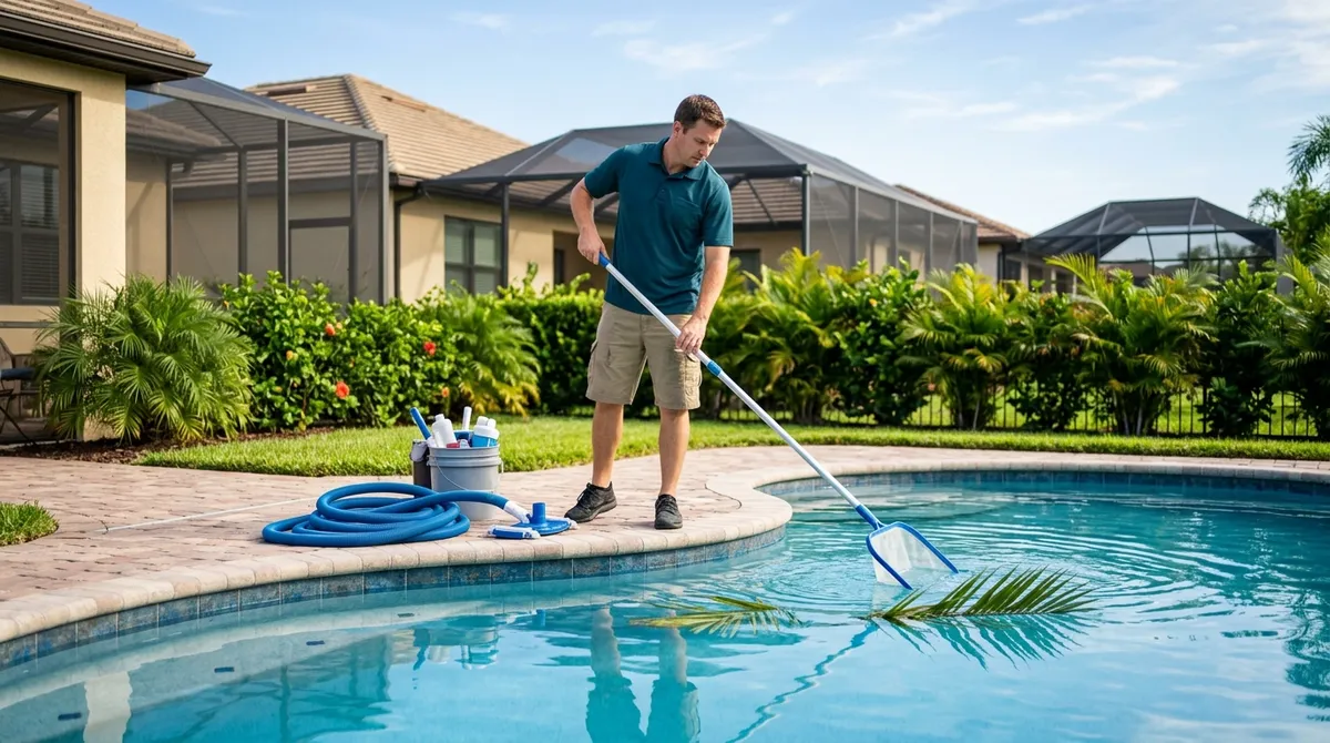 hire pool cleaner