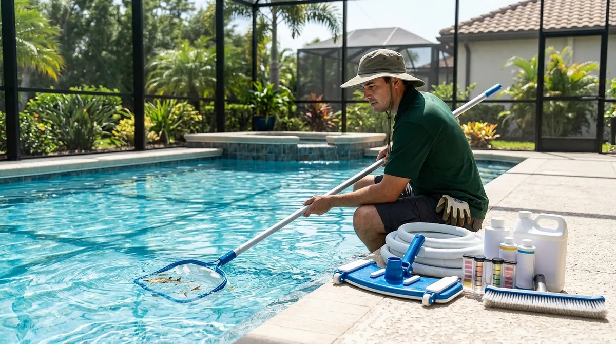 hire pool cleaner