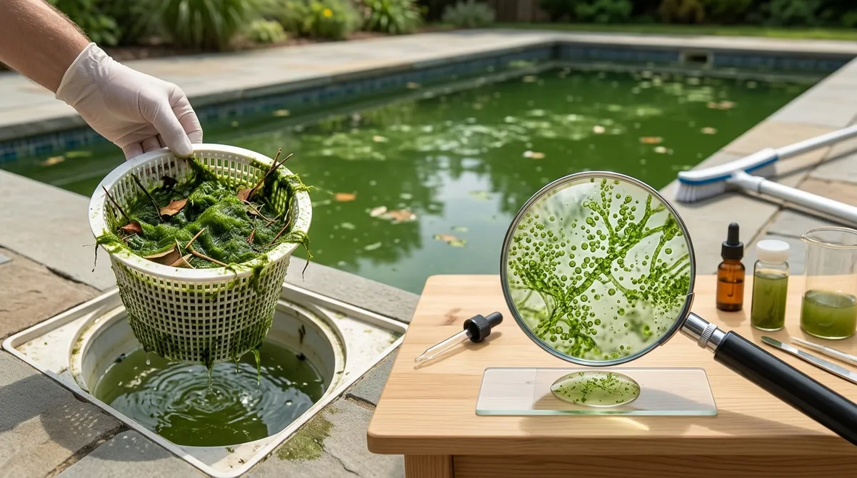 green pool cleanup
