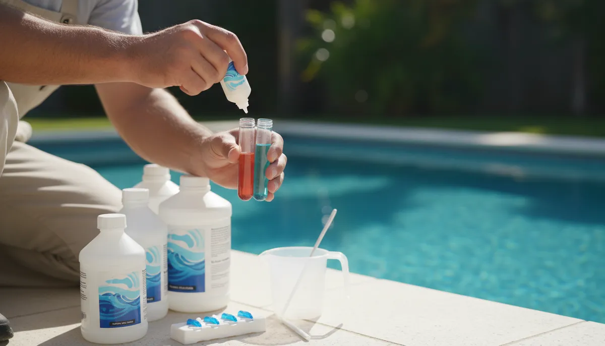 pool chemical balancing