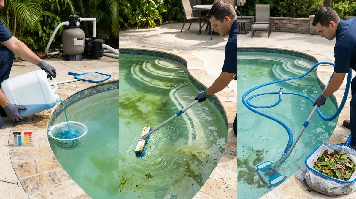 emergency pool cleaning