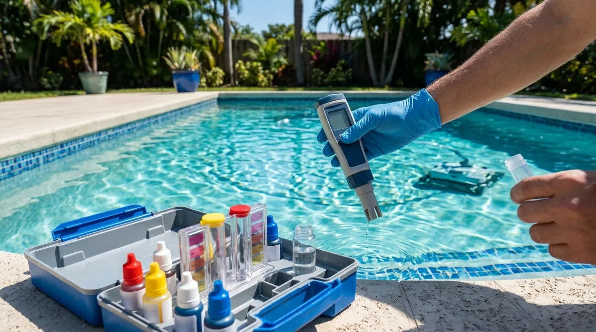 regular pool cleaning