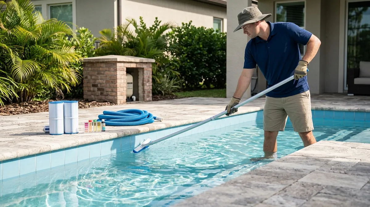 pool cleaning