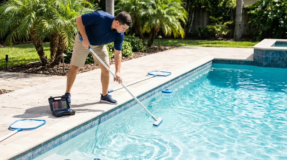 pool cleaning