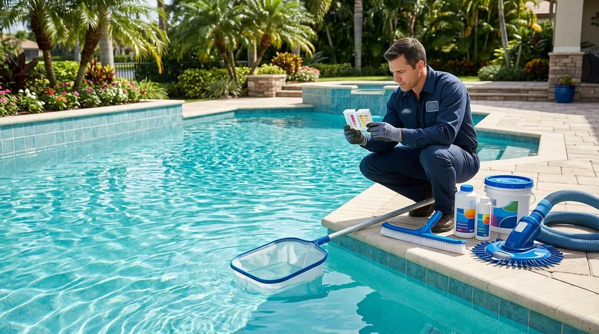 What Does Professional Pool Cleaning Really Include?