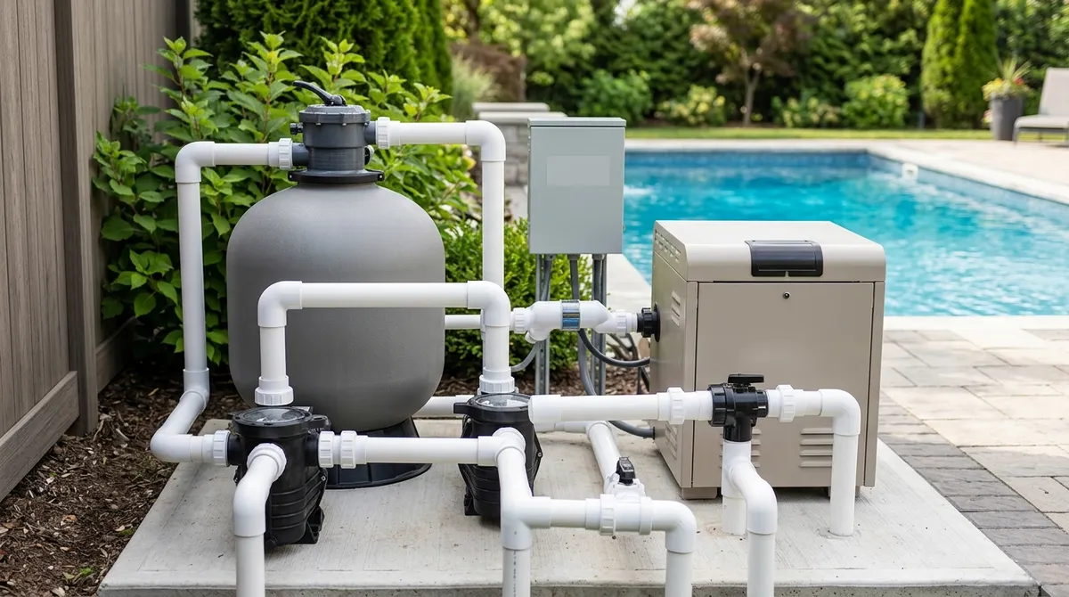 pool equipment installation