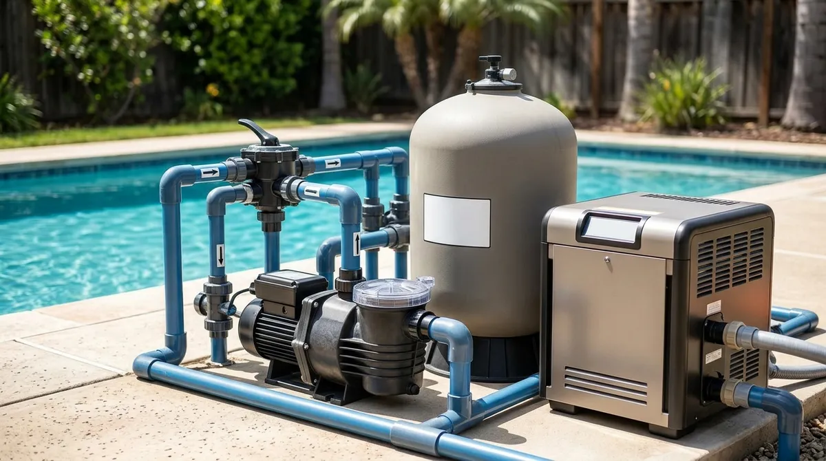 pool equipment installation