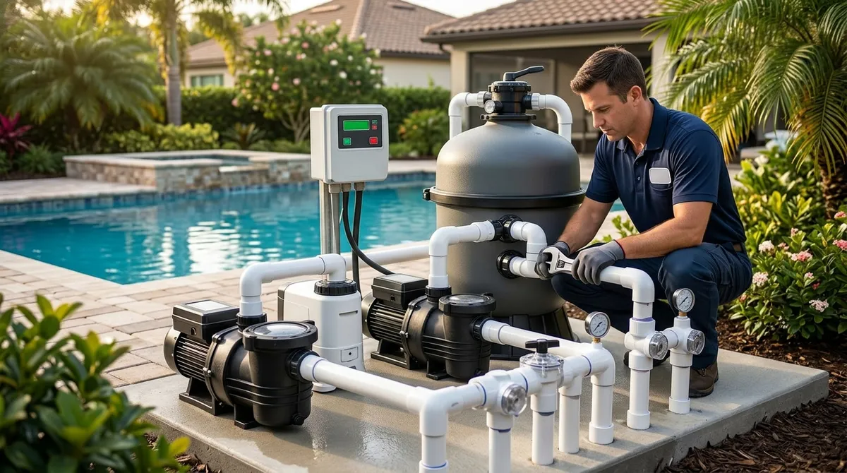 pool equipment installation near me