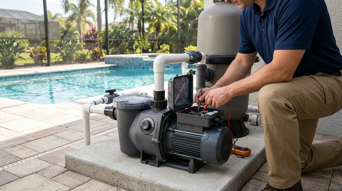 pool pump installation