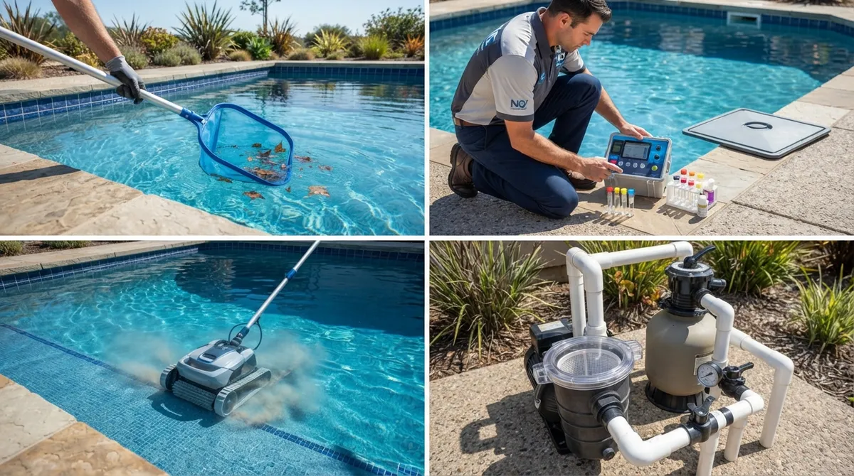 weekly pool maintenance checklist