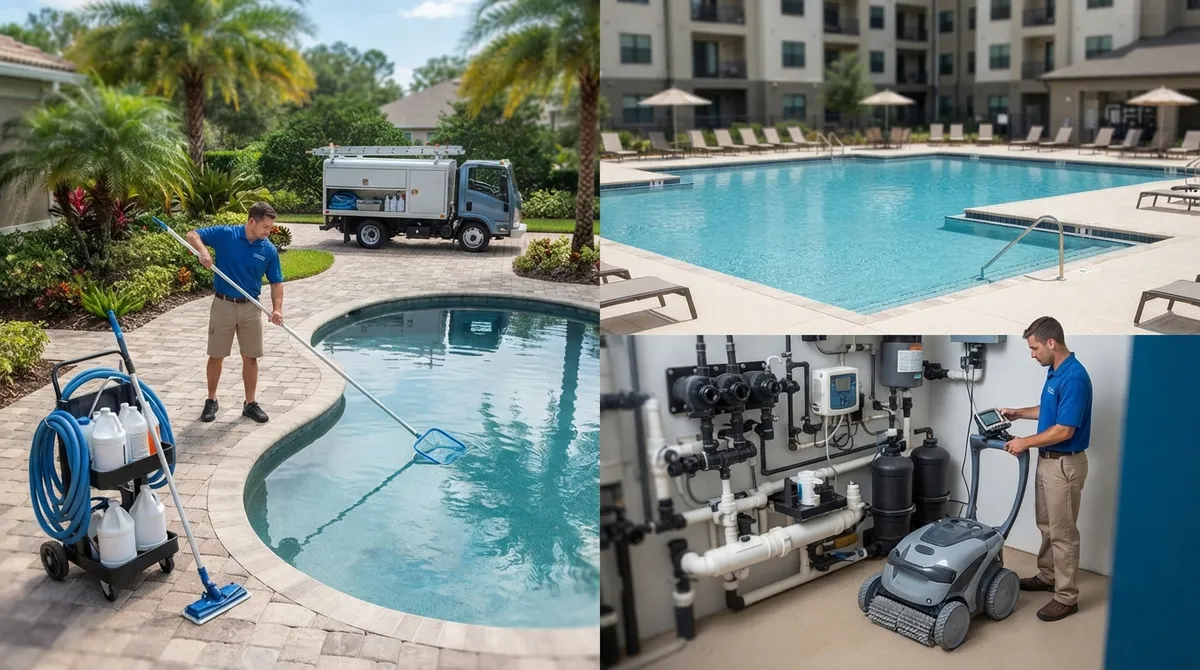 pool cleaning price