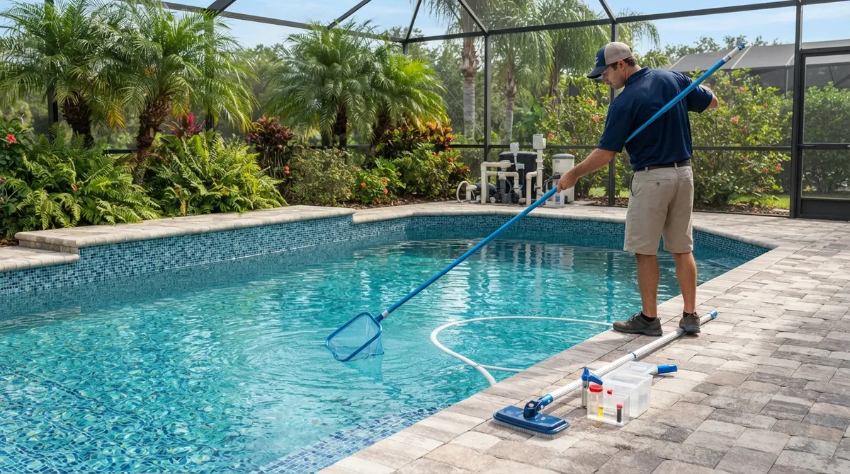 pool cleaning prices