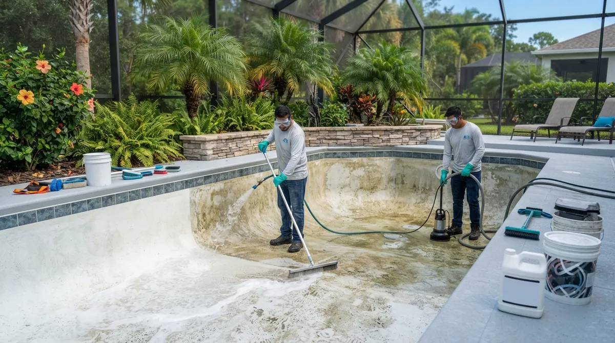 acid wash pool
