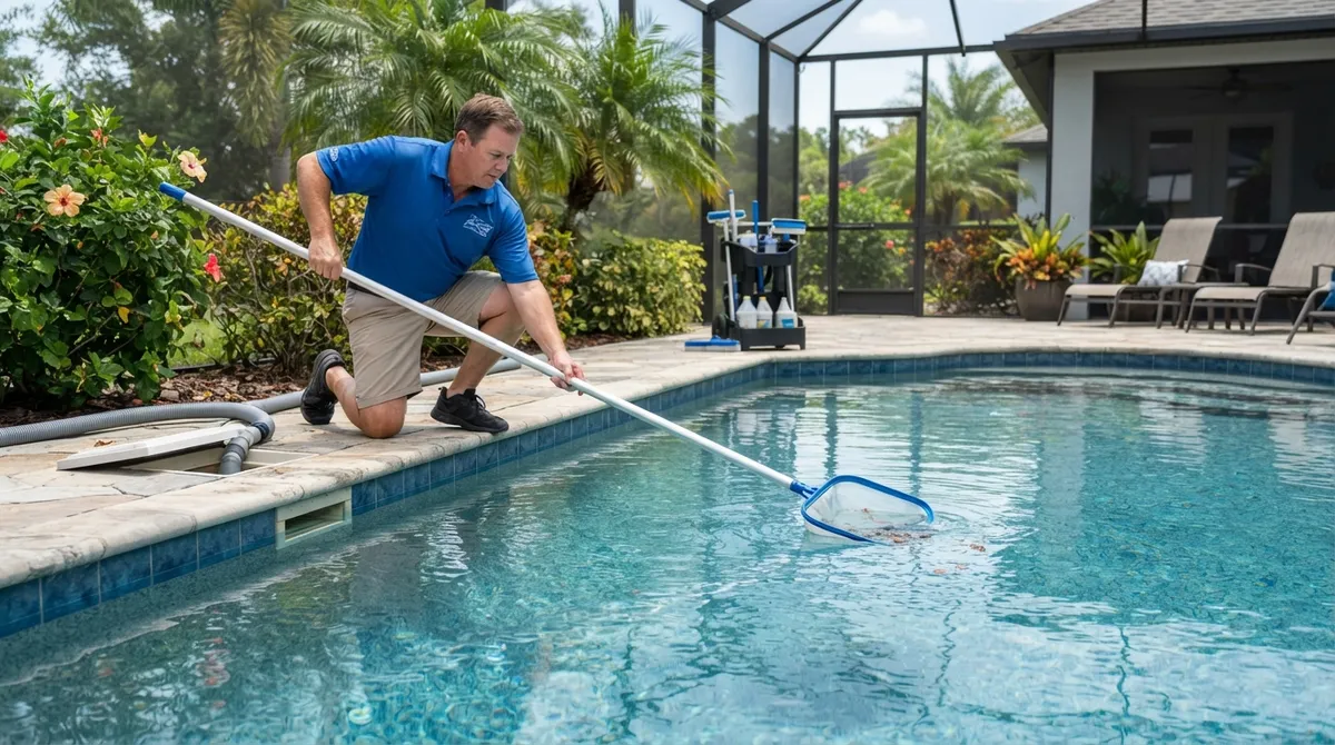 pool service and cleaning