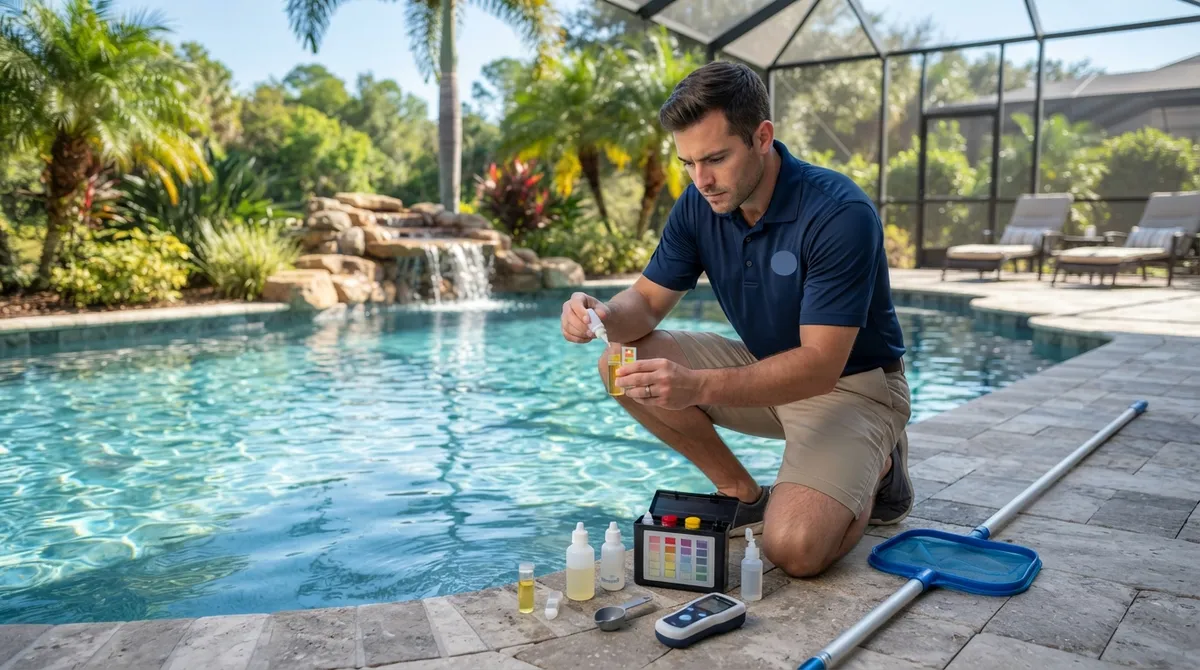 swimming pool cleaning service