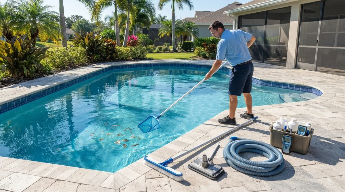 pool cleaning cost