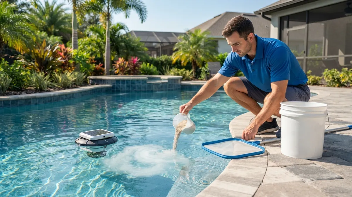 pool cleaning solutions