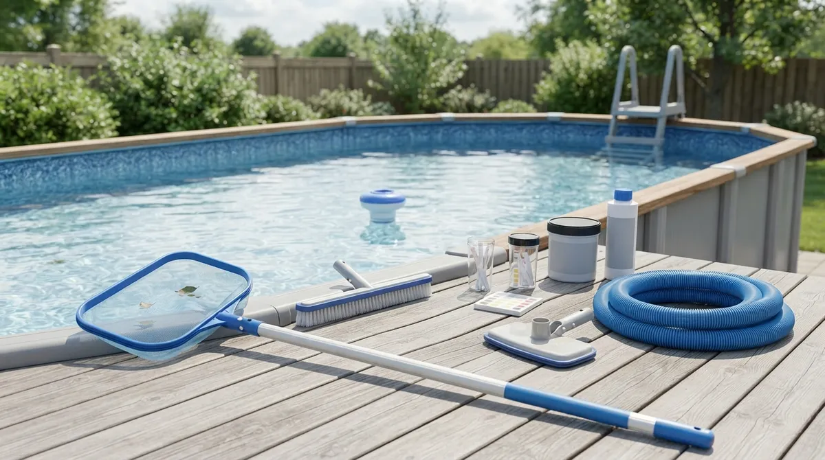 maintaining above ground pool