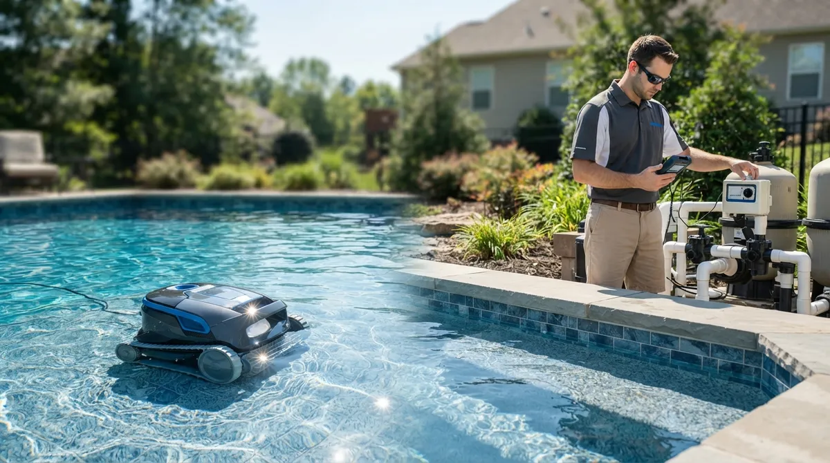 Robotic Pool Cleaners vs. Pro Service: Which Wins?