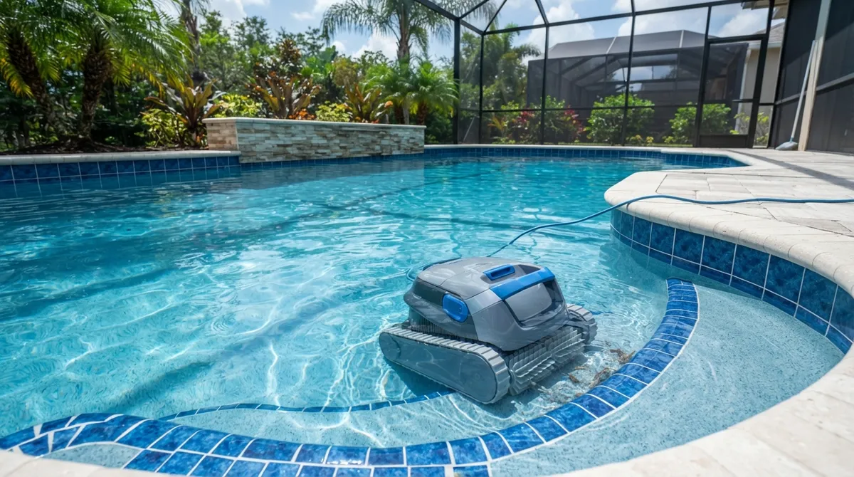 robotic swimming pool cleaner